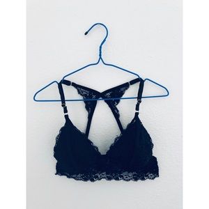 Black Lace Racerback Bralette